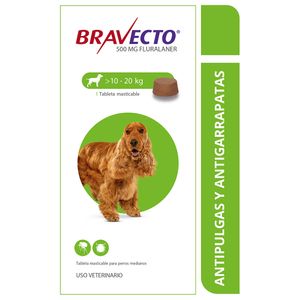 Antipulgas-Bravecto-de-10-a-20-kg-para-perro-Nueva-Imagen